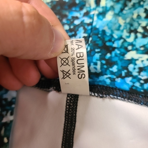 Dharma Bums Medium Cropped Splatter Leggings - Picture 3 of 4